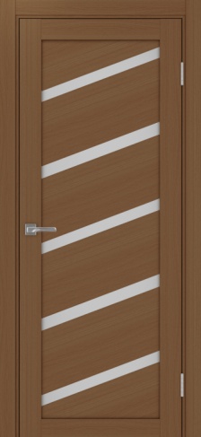 Полотно Турин 506 У орех Размер 700х2000мм Покрытие Экошпон Стекло Матовое