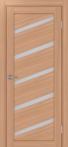 Полотно Турин 506 У ясень тёмный Размер 600х2000мм Покрытие Экошпон Стекло Матовое