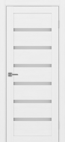 Полотно Турин 507 белый лёд Цвет Белый лёд Размер 600х2000мм Покрытие Экошпон Стекло Матовое