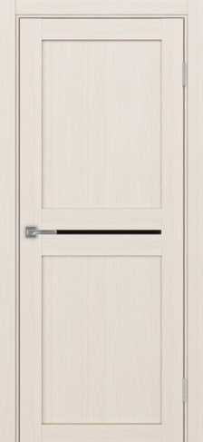 Полотно Турин 520.121 ясень перламутровый Размер 600х2000мм Покрытие Экошпон Стекло Черное