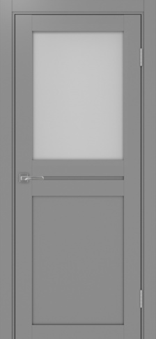 Полотно Турин 520.211 серый Размер 800х2000мм Покрытие Экошпон Стекло Матовое