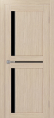 Полотно Турин  523.221АПП SC дуб белёный Размер 600х2000мм Покрытие Экошпон Стекло Черное