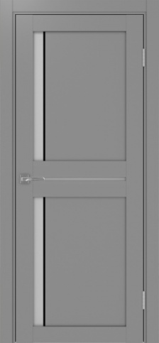 Полотно Турин 523.221АПС SB серый Размер 800х2000мм Покрытие Экошпон Стекло Матовое