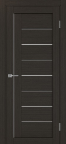 Полотно Турин  524 мателюкс венге Цвет Венге Размер 600х2000мм Покрытие Экошпон Стекло Матовое