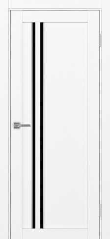 Полотно Турин  525АПС SC белый снежный Размер 800х2000мм Покрытие Экошпон Стекло Черное