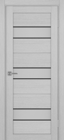 Полотно Турин  526АПС SB дуб серый Цвет Дуб серый Размер 700х2000мм Покрытие Экошпон Стекло Матовое