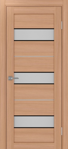 Полотно Турин  526АПС SB ясень тёмный Цвет Ясень тёмный Размер 700х2000мм Покрытие Экошпон Стекло Матовое