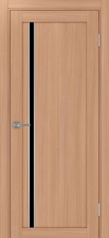 Полотно Турин  527АПС ясень тёмный Цвет Ясень тёмный Размер 600х2000мм Покрытие Экошпон Стекло Черное