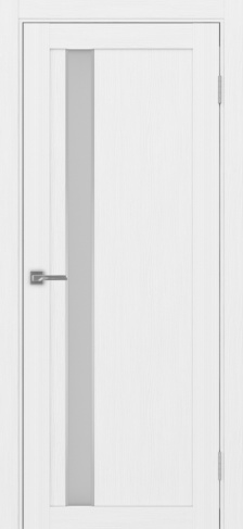 Полотно Турин 528АПС мателюкс белый лёд Цвет Белый лёд Размер 800х2000мм Покрытие Экошпон Стекло Матовое