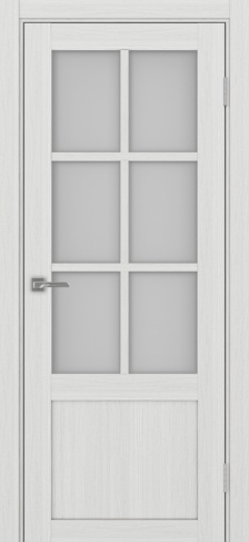 Полотно Турин 541ПФ.21 мателюкс ясень серебристый Цвет Ясень серебристый Размер 600х2000мм Покрытие Экошпон Стекло Матовое