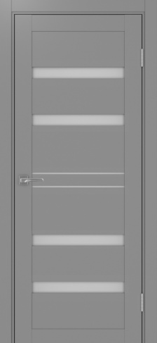 Полотно Турин 561 серый Цвет Серый Размер 600х2000мм Покрытие Экошпон Стекло Матовое