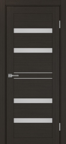 Полотно Турин 561 венге Цвет Венге Размер 600х2000мм Покрытие Экошпон Стекло Матовое