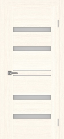 Полотно Турин 561 ясень светлый Цвет Ясень светлый Размер 700х2000мм Покрытие Экошпон Стекло Матовое