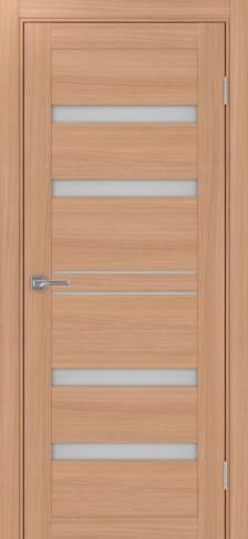 Полотно Турин 561 ясень тёмный Цвет Ясень тёмный Размер 600х2000мм Покрытие Экошпон Стекло Матовое