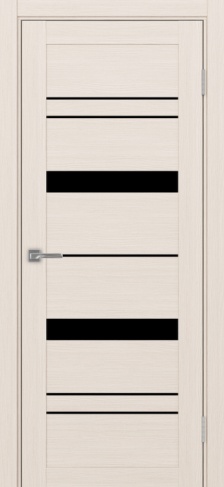 Полотно Турин 562 ясень перламутровый Цвет Ясень перламутр Размер 700х2000мм Покрытие Экошпон Стекло Черное